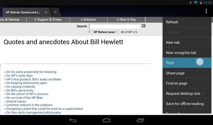 HP Print Service Plugin android App screenshot 0